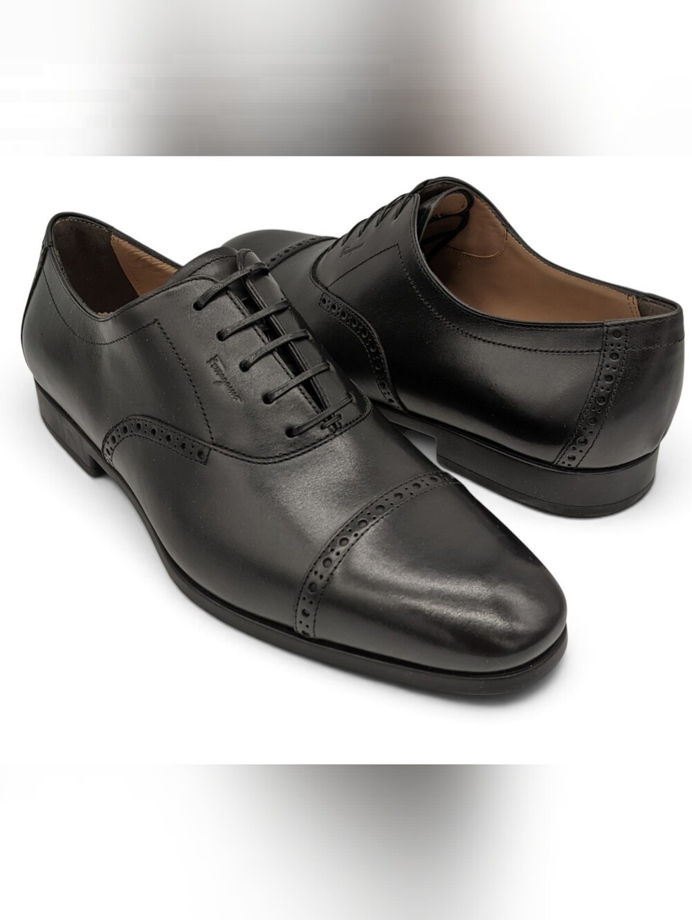 Ferragamo Mens Shoes Riley Loafers Size 9EE New With Box